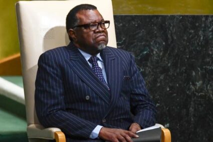Nécrologie: Décès du président namibien Hage Geingob!