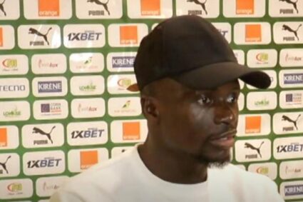 « Je n’ai pas de mots » Sadio Mané exprime sa déception après le match nul contre le Burkina