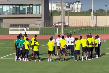 Séance d’entraînement équipe du Sénégal : 25 lions présents, deux absents notés pour blessure